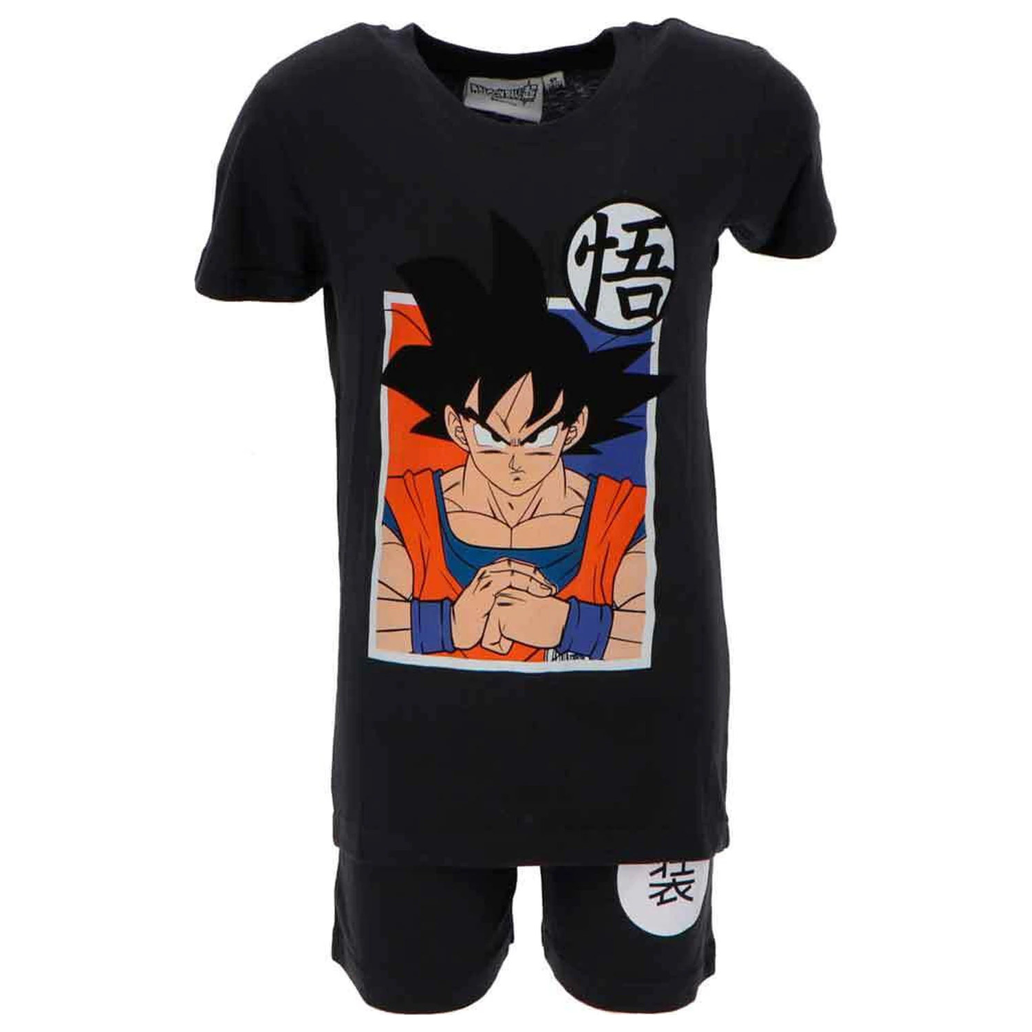 Dragon Ball Saiyan Black dziecięca krótka piżama zdjęcie produktu