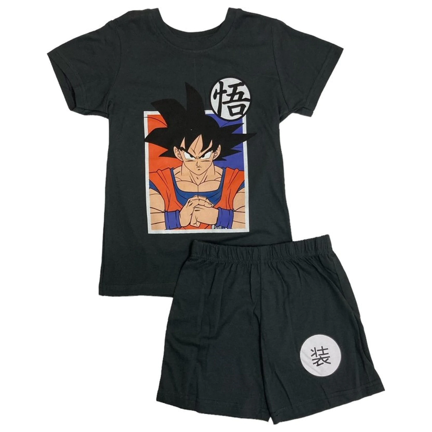 Dragon Ball Saiyan Black dziecięca krótka piżama zdjęcie produktu