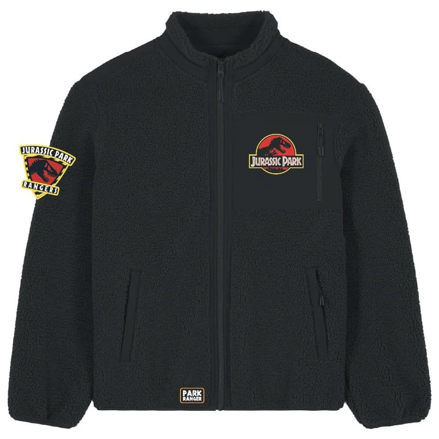 Jurassic Park Logo Sherpa Kurtka zdjęcie produktu