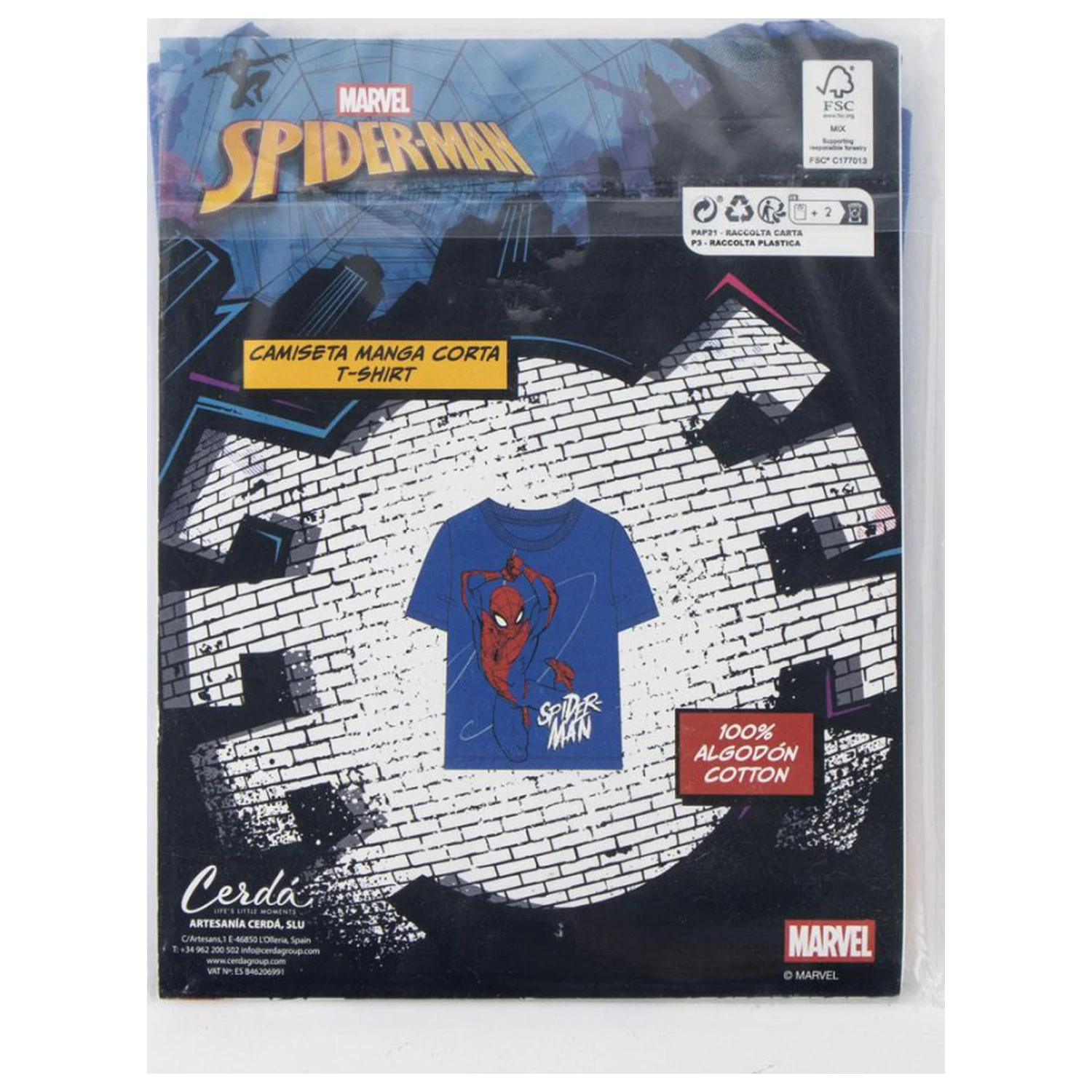 Spider-Man Tour Dziecięca Krótka Koszulka Top zdjęcie produktu
