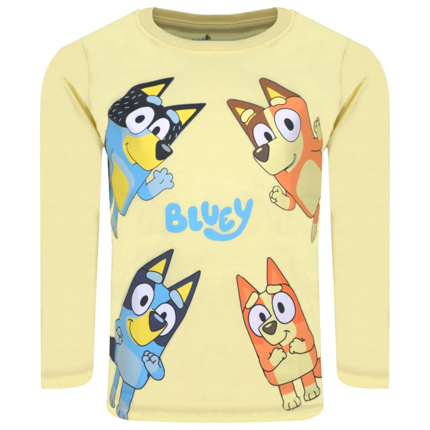 Bluey Let's Do Yellow Dziecięca koszulka z długim rękawem, Top zdjęcie produktu