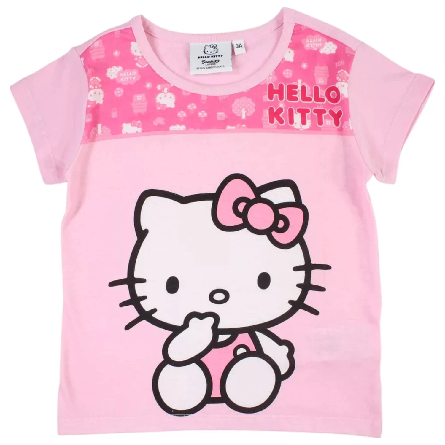 Hello Kitty Cutie Light Pink Kids Krótka Piżama zdjęcie produktu