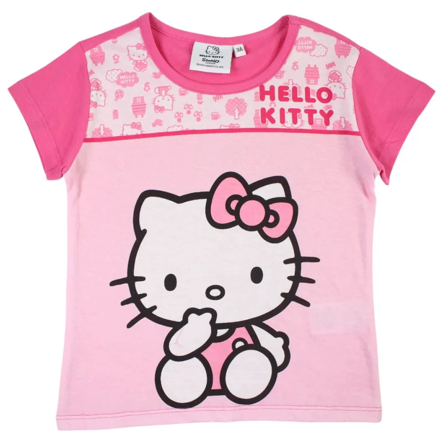 Hello Kitty Cutie Pink dziecięca krótka piżama zdjęcie produktu