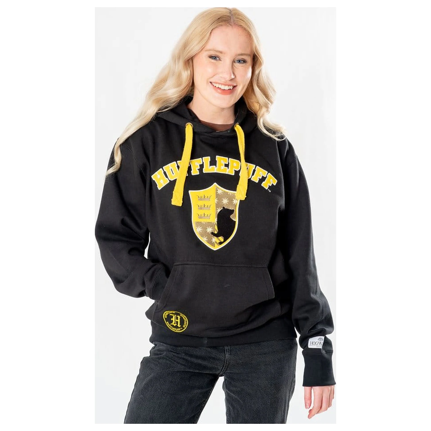 Harry Potter Bluza z kapturem Hufflepuff Deluxe zdjęcie produktu