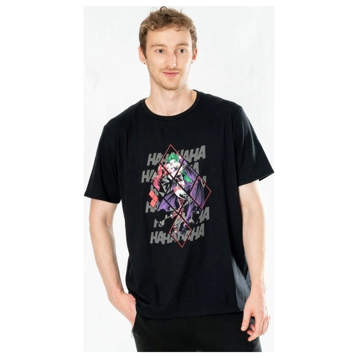 DC Comics koszulka Harley Quinn Joker Diamond zdjęcie produktu