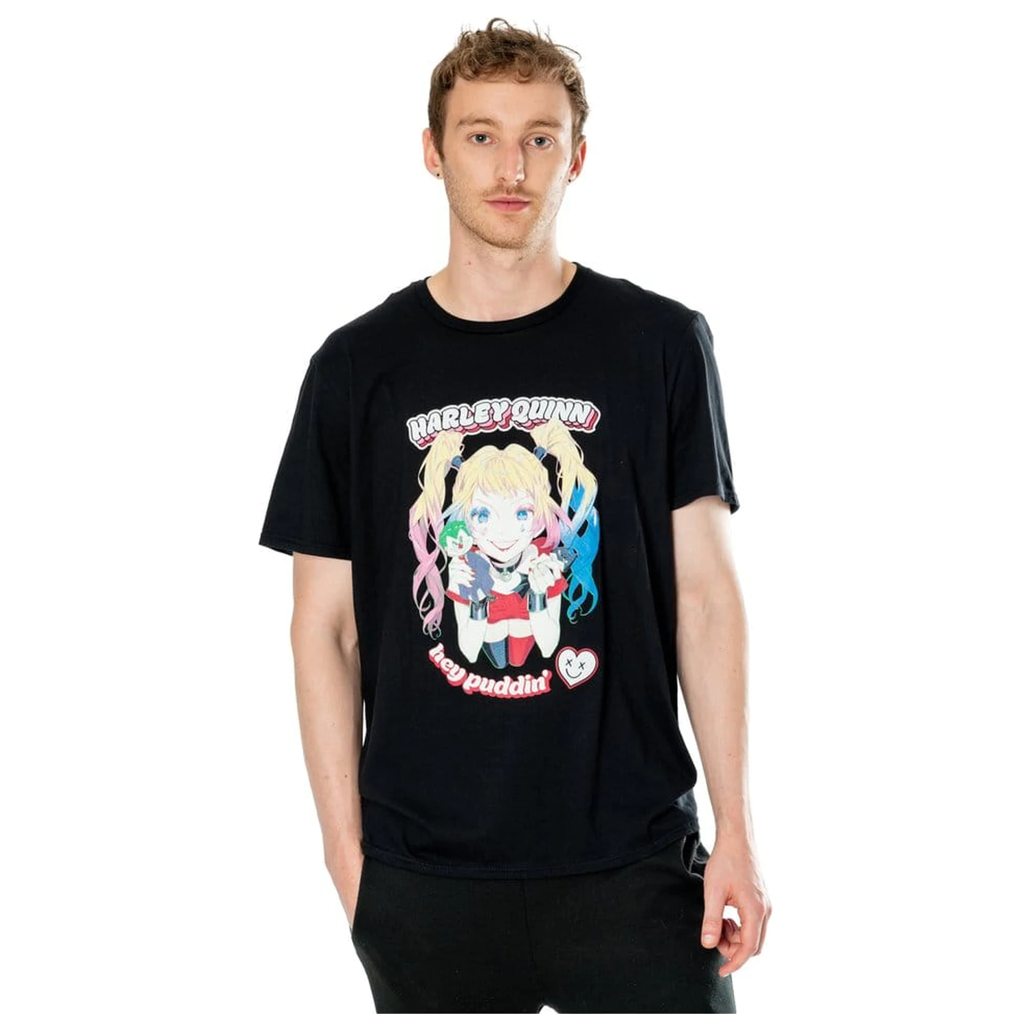 DC Koszulka Harley Quinn Anime Puddin' zdjęcie produktu