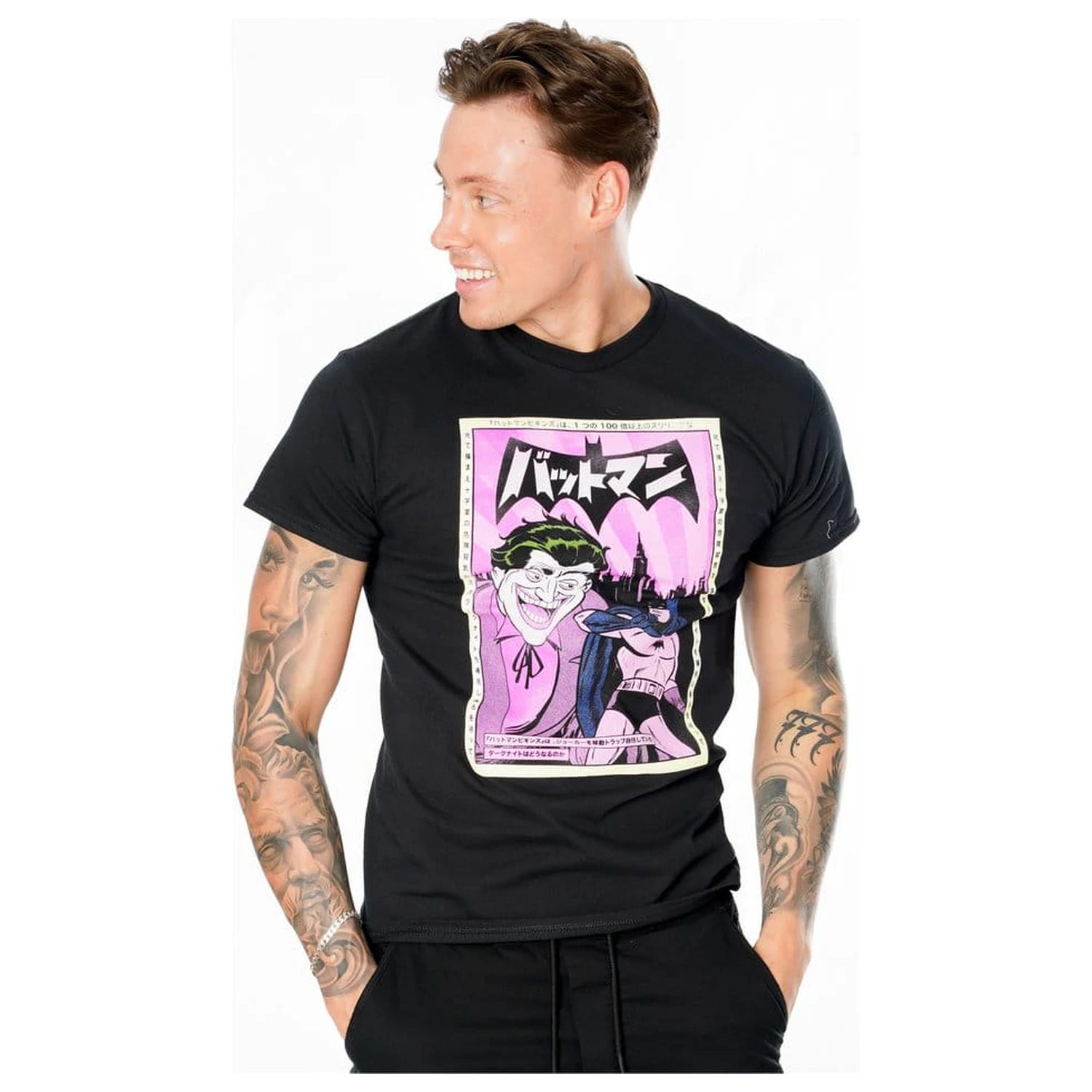 Batman T-Shirt Joker Anime Poster zdjęcie produktu