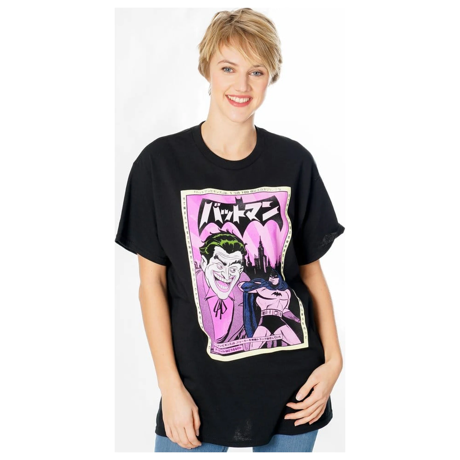 Batman T-Shirt Joker Anime Poster zdjęcie produktu