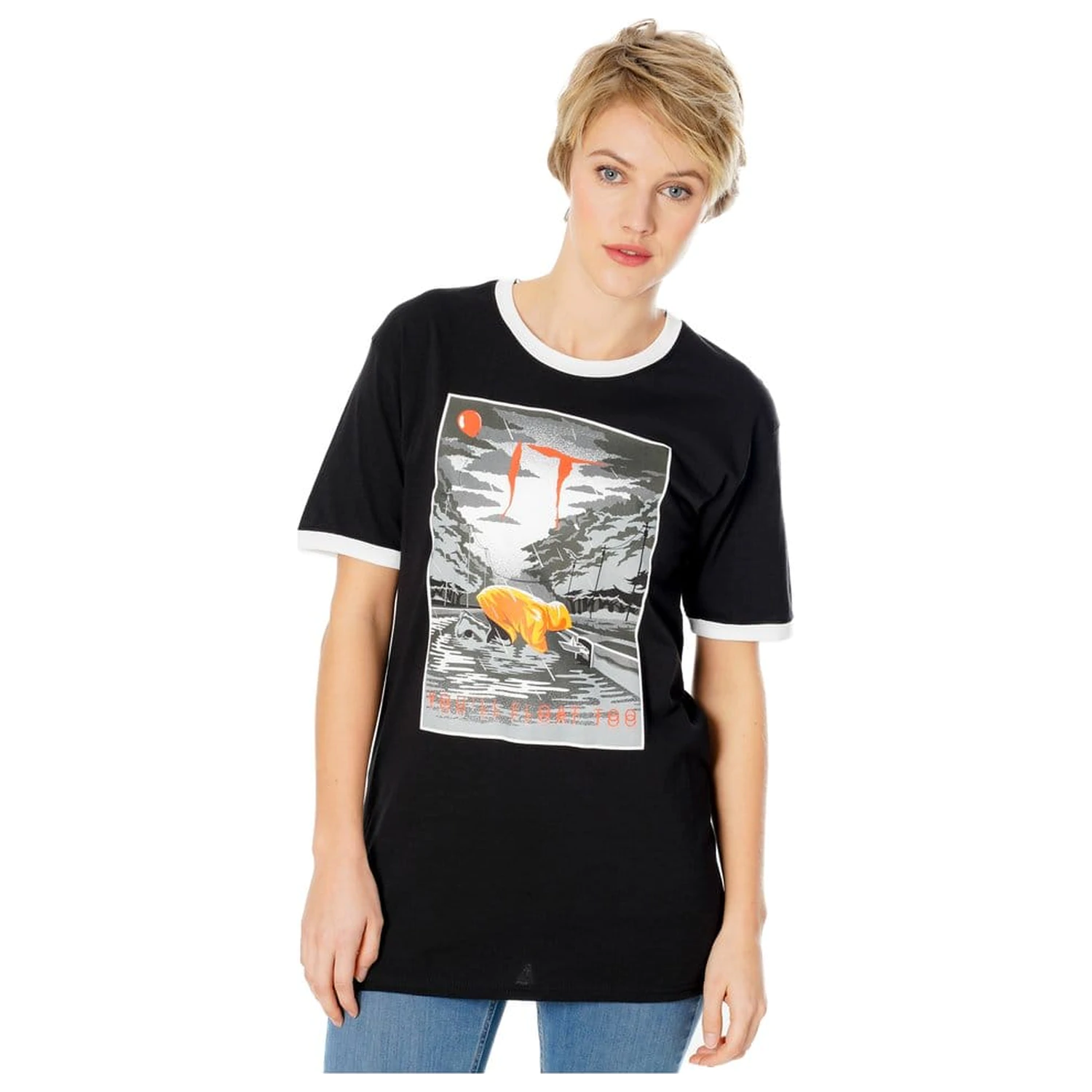 IT koszulka Vintage You'll Float Too zdjęcie produktu