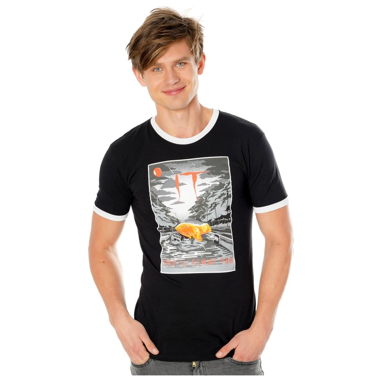 IT koszulka Vintage You'll Float Too zdjęcie produktu