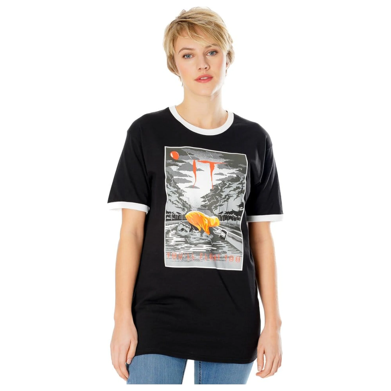 IT koszulka Vintage You'll Float Too zdjęcie produktu