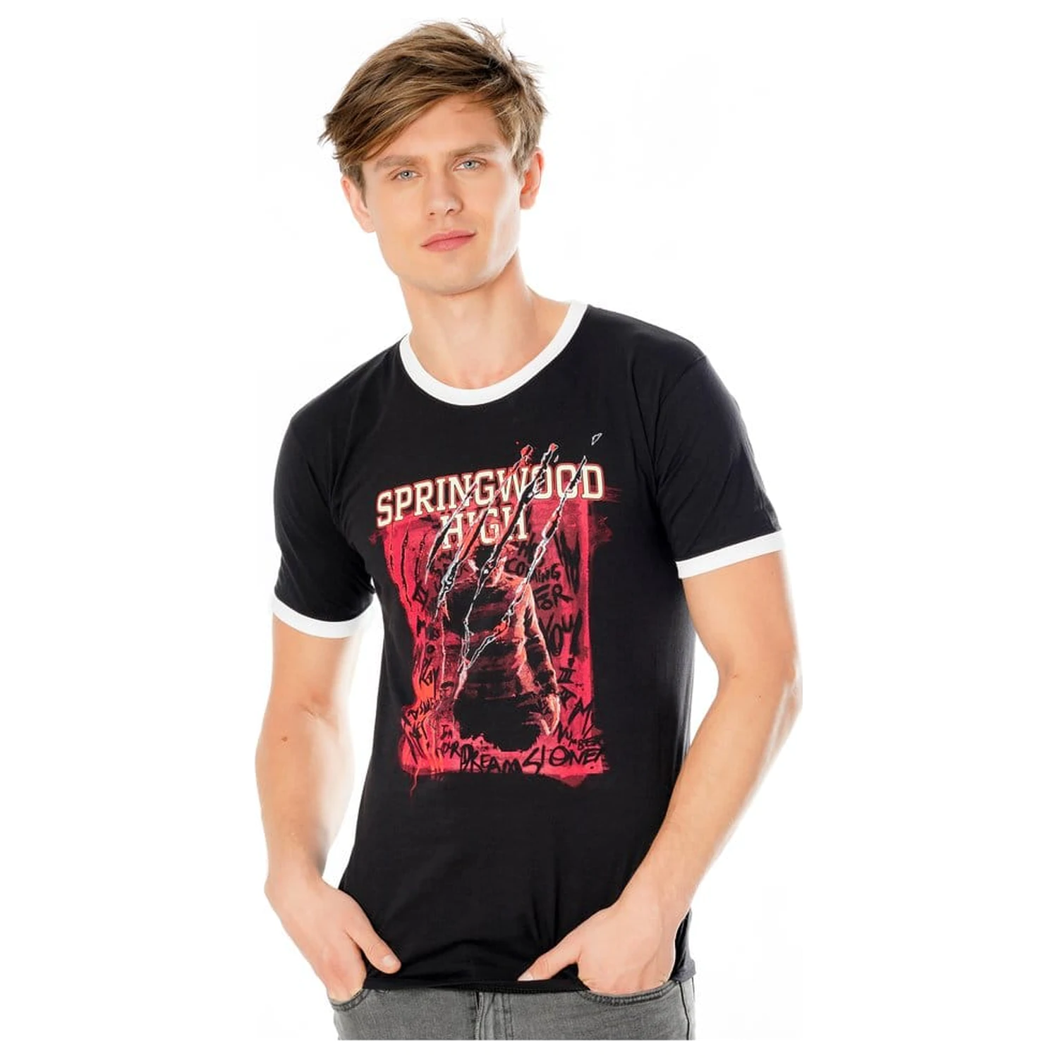 A Nightmare on Elm Street koszulka Springwood High zdjęcie produktu