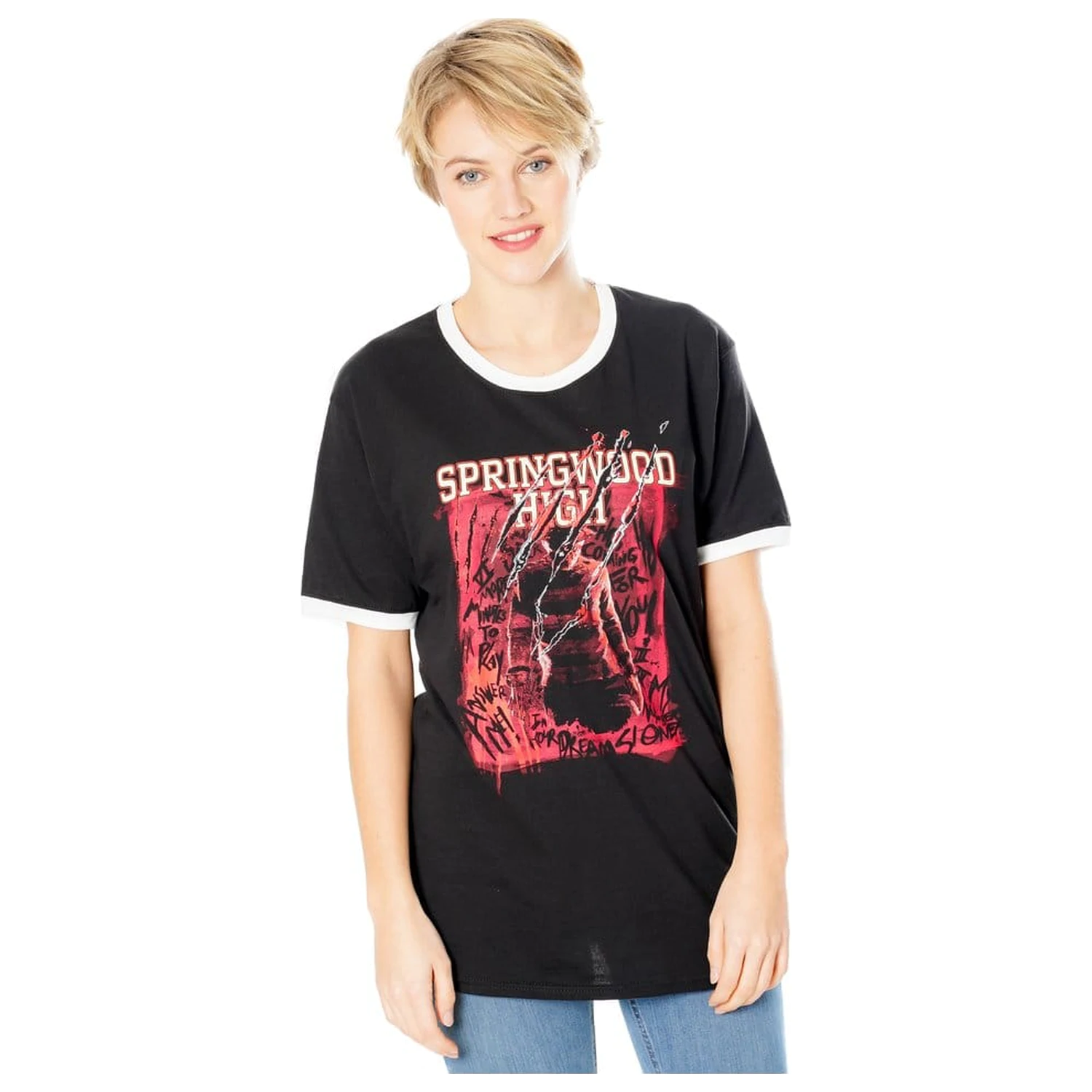 A Nightmare on Elm Street koszulka Springwood High zdjęcie produktu