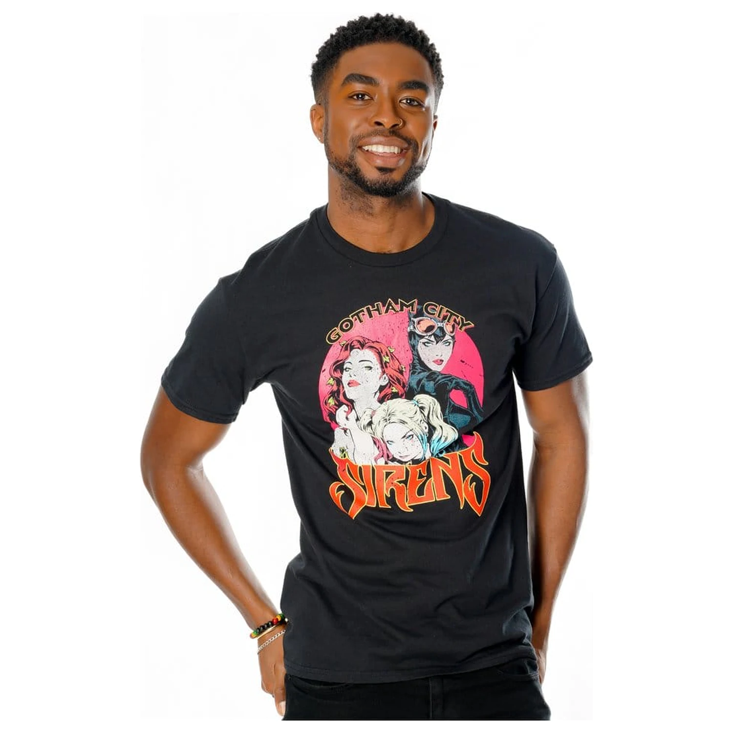 Gotham City Sirens Koszulka Vintage Poster zdjęcie produktu