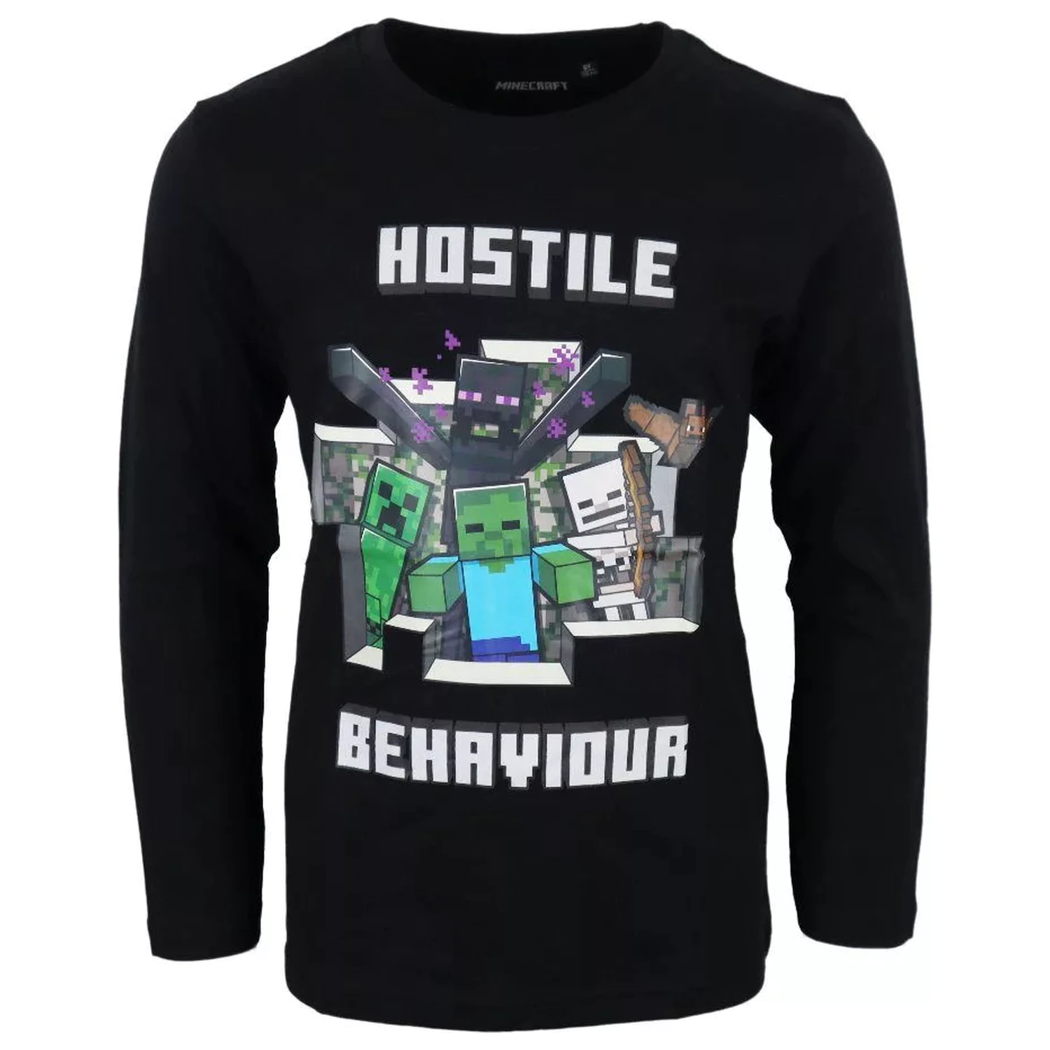 Minecraft Hostile Kids koszulka z długim rękawem, top zdjęcie produktu