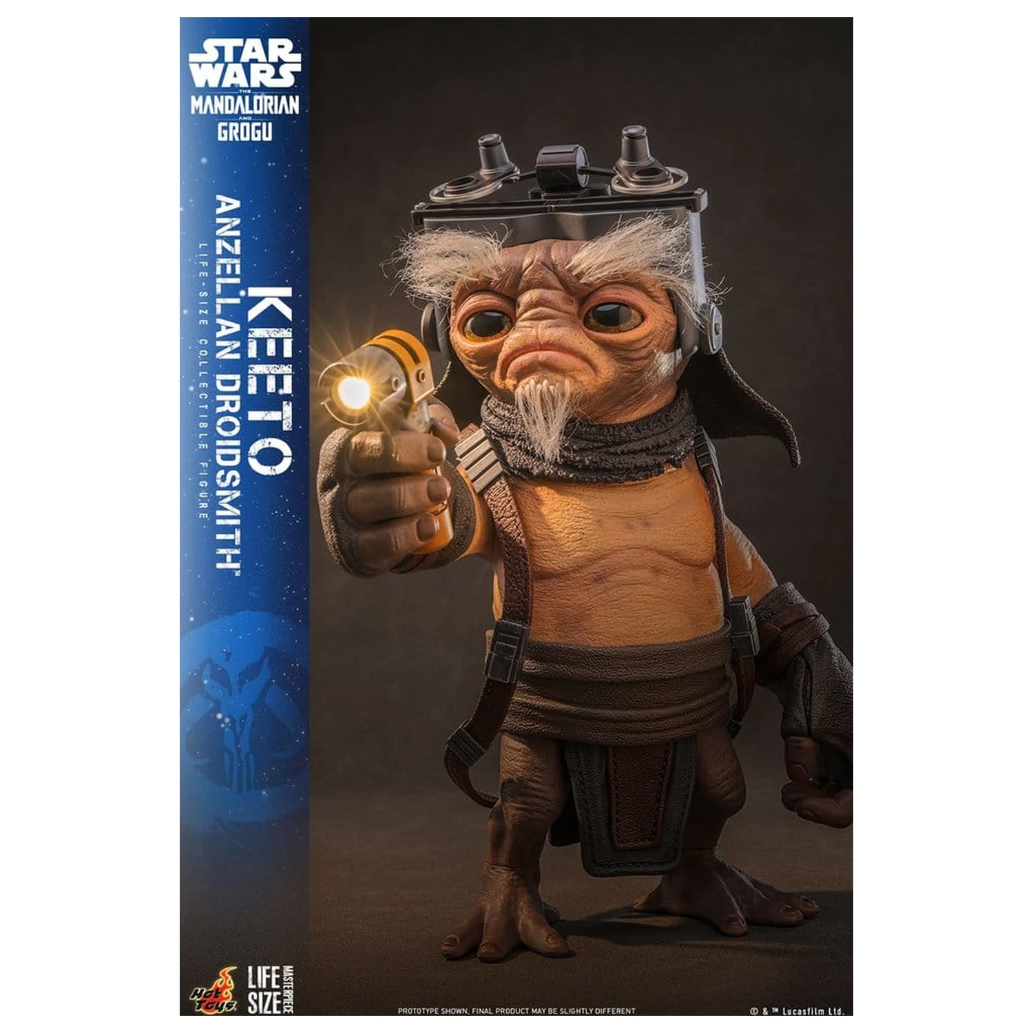 Star Wars: The Mandalorian & Grogu Life-Size Masterpiece Figurka naturalnej wielkości Keeto (Anzellan Droidsmith) 26 cm zdjęcie produktu
