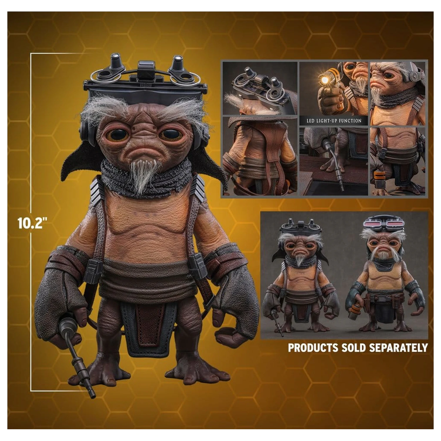 Star Wars: The Mandalorian & Grogu Life-Size Masterpiece Figurka naturalnej wielkości Keeto (Anzellan Droidsmith) 26 cm zdjęcie produktu