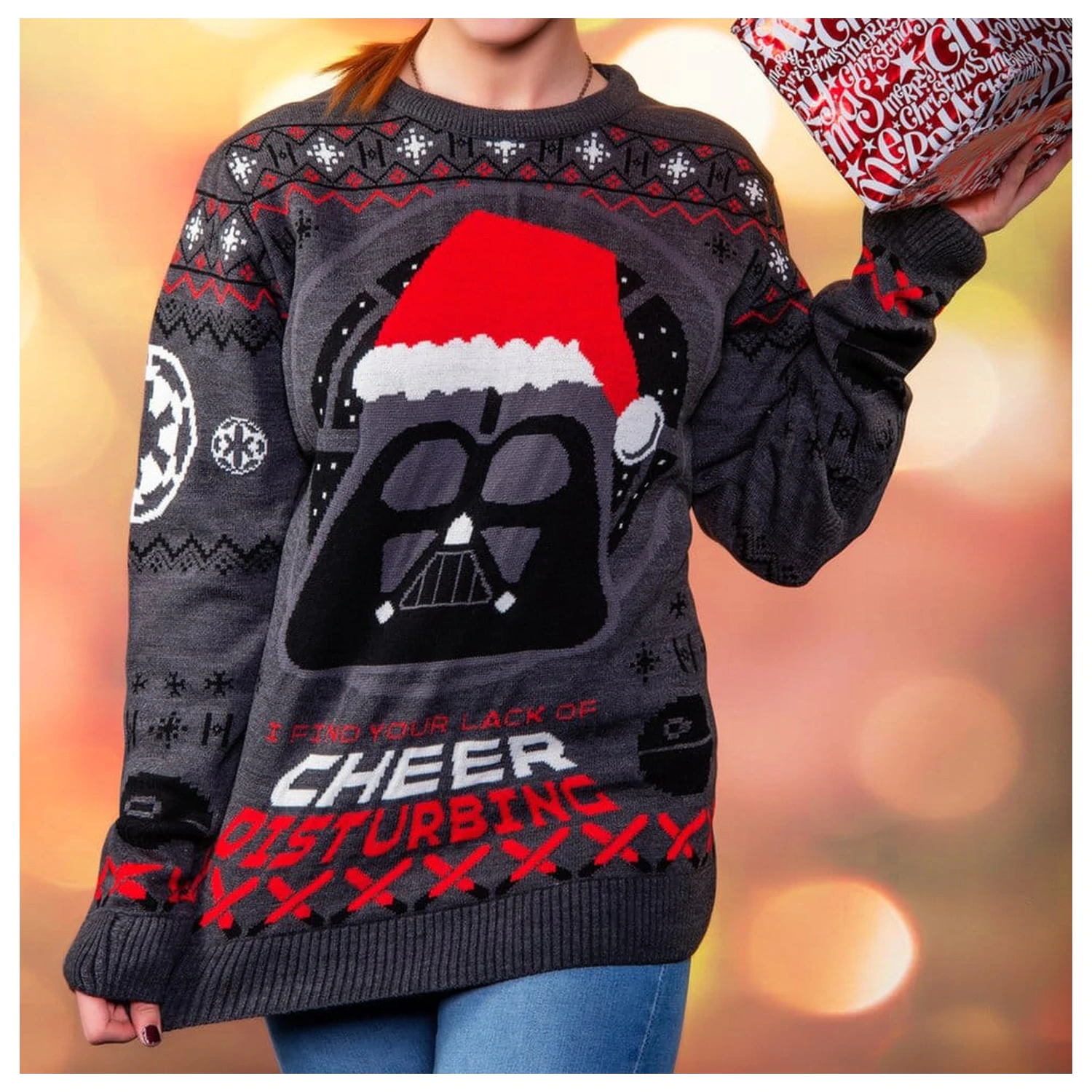 Star Wars Darth Vader sweter świąteczny zdjęcie produktu