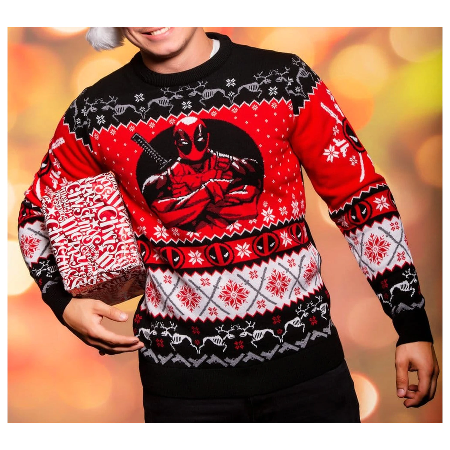 Świąteczny sweter Deadpool zdjęcie produktu
