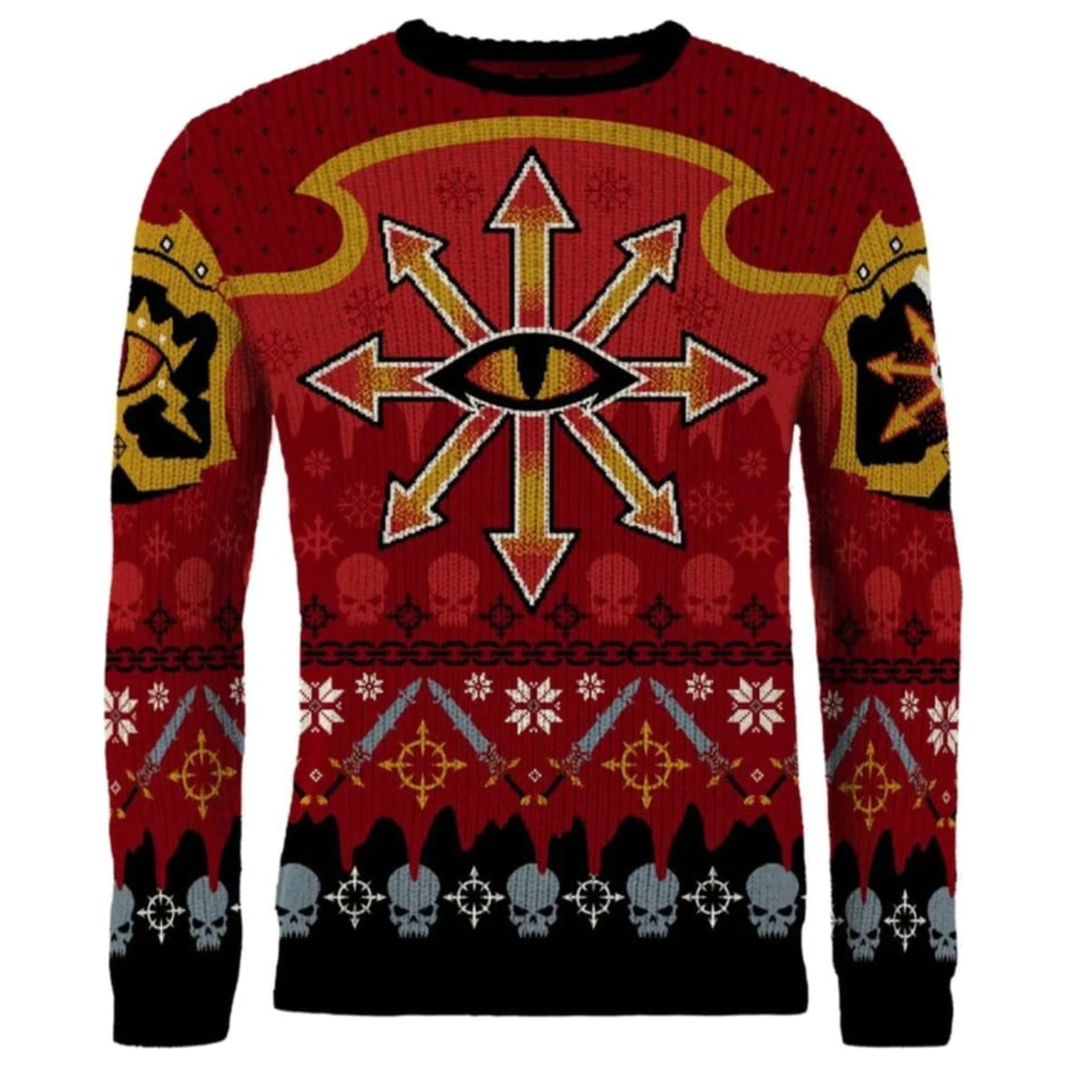 Świąteczny sweter Warhammer 40,000 Chaos zdjęcie produktu
