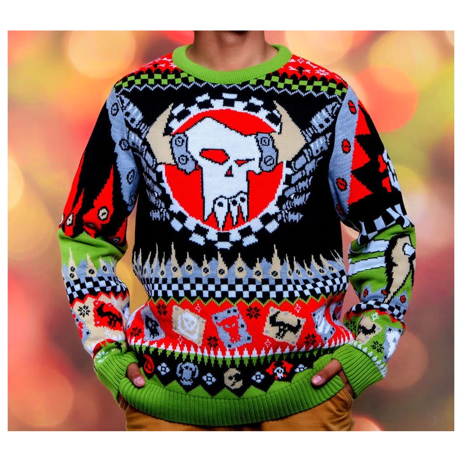 Świąteczny sweter Warhammer 40,000 Ork zdjęcie produktu