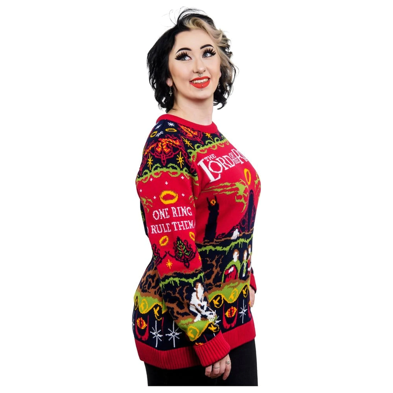 Lord Of The Rings świąteczny sweter One Sweater To Rule Them All zdjęcie produktu