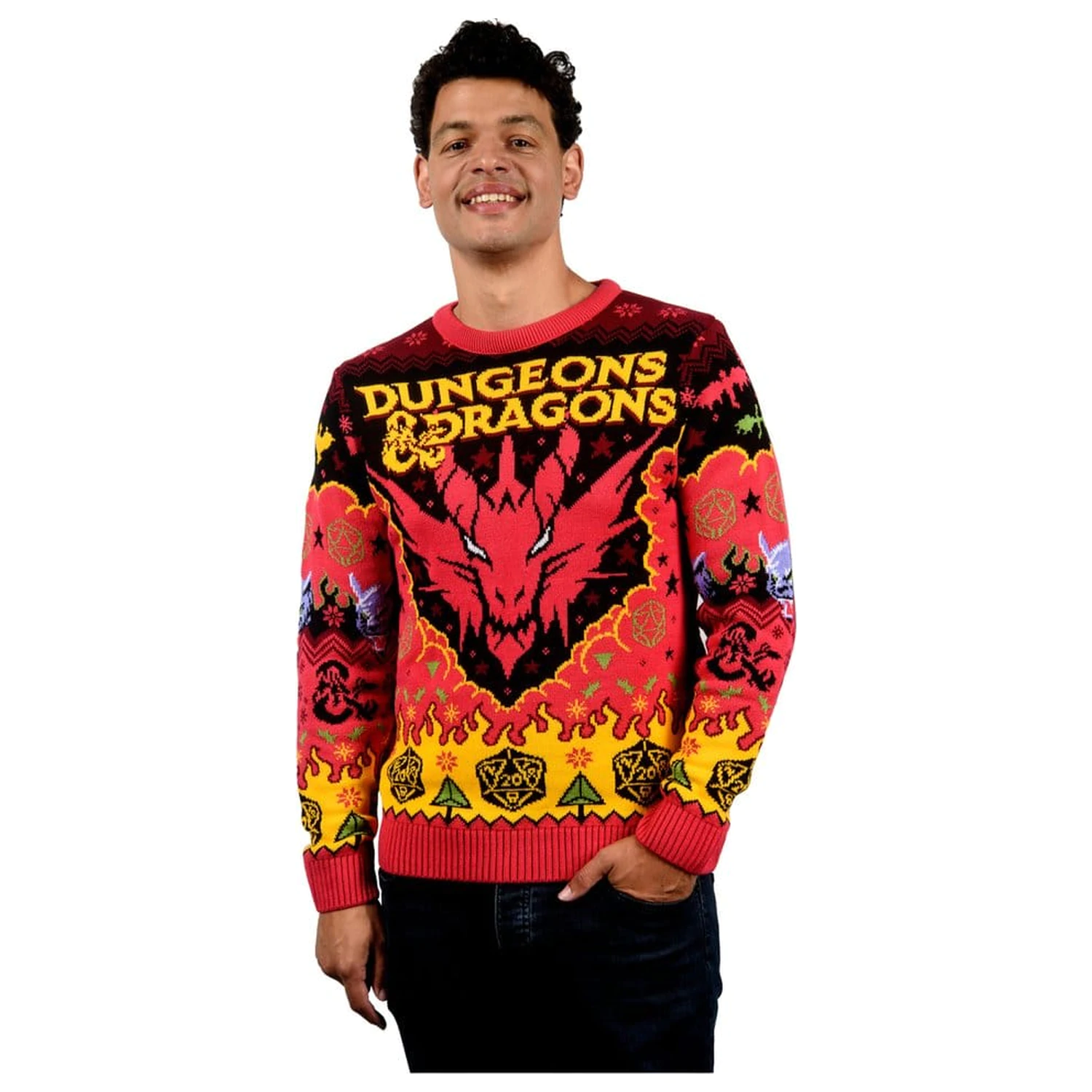 Dungeons & Dragons świąteczny sweter zdjęcie produktu