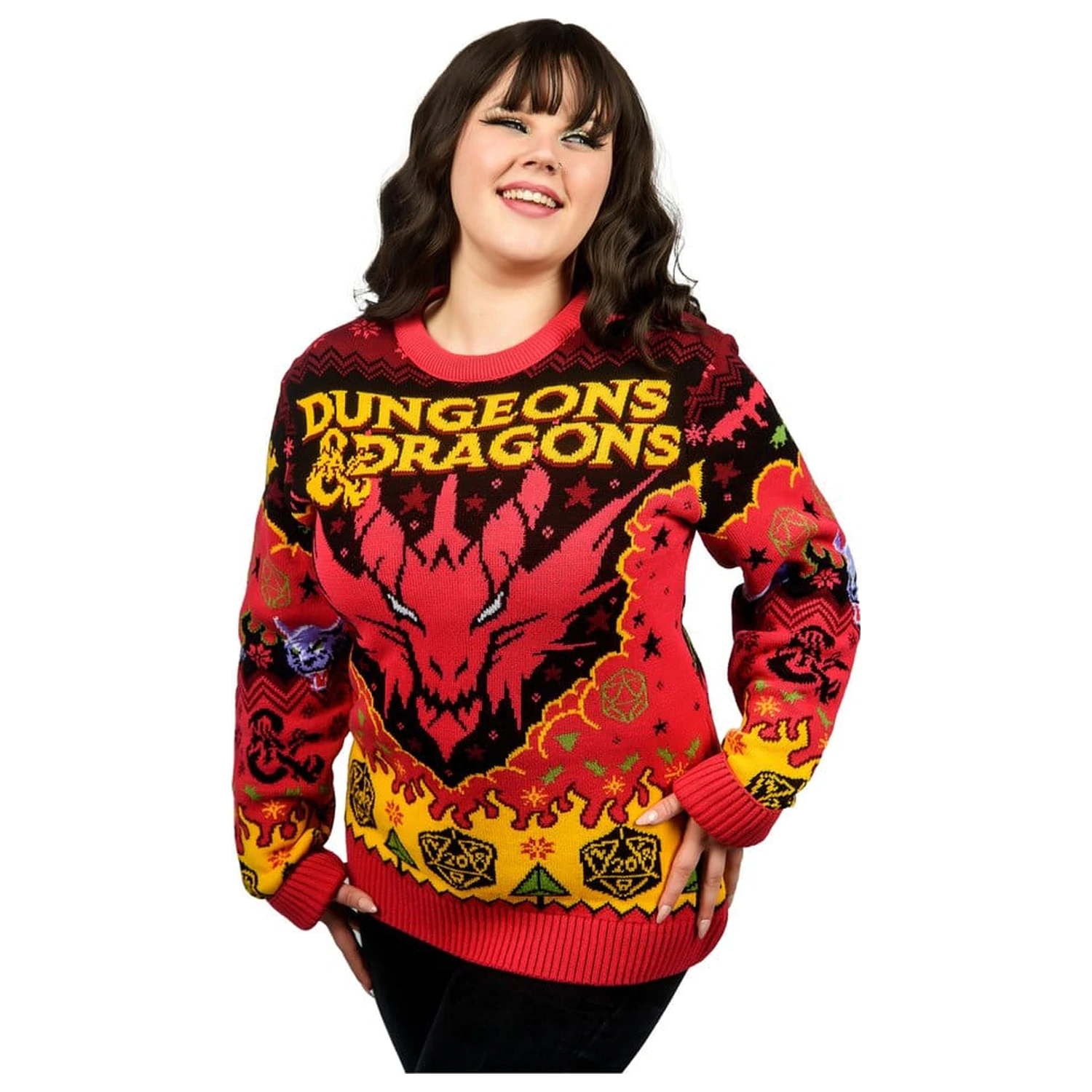 Dungeons & Dragons świąteczny sweter zdjęcie produktu