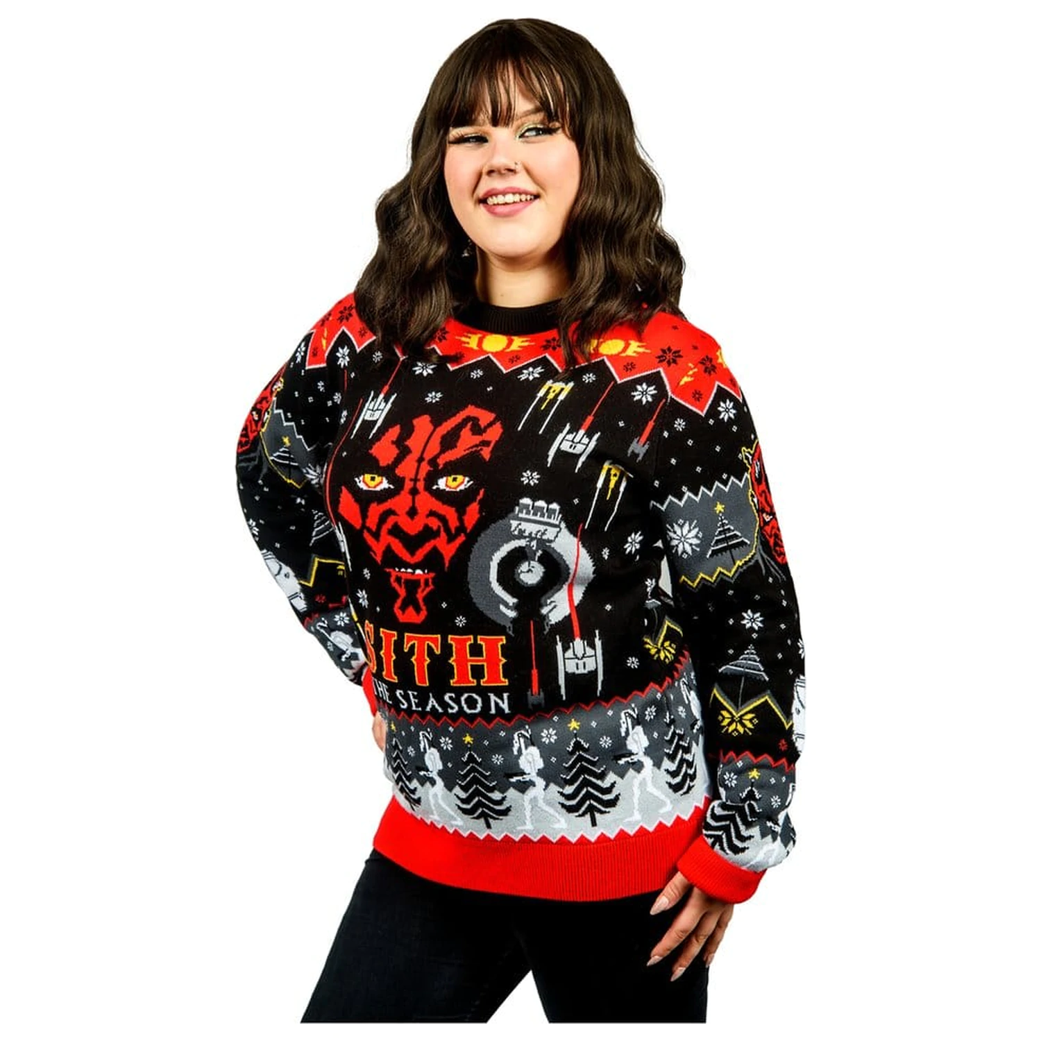 Star Wars sweter świąteczny Sith zdjęcie produktu
