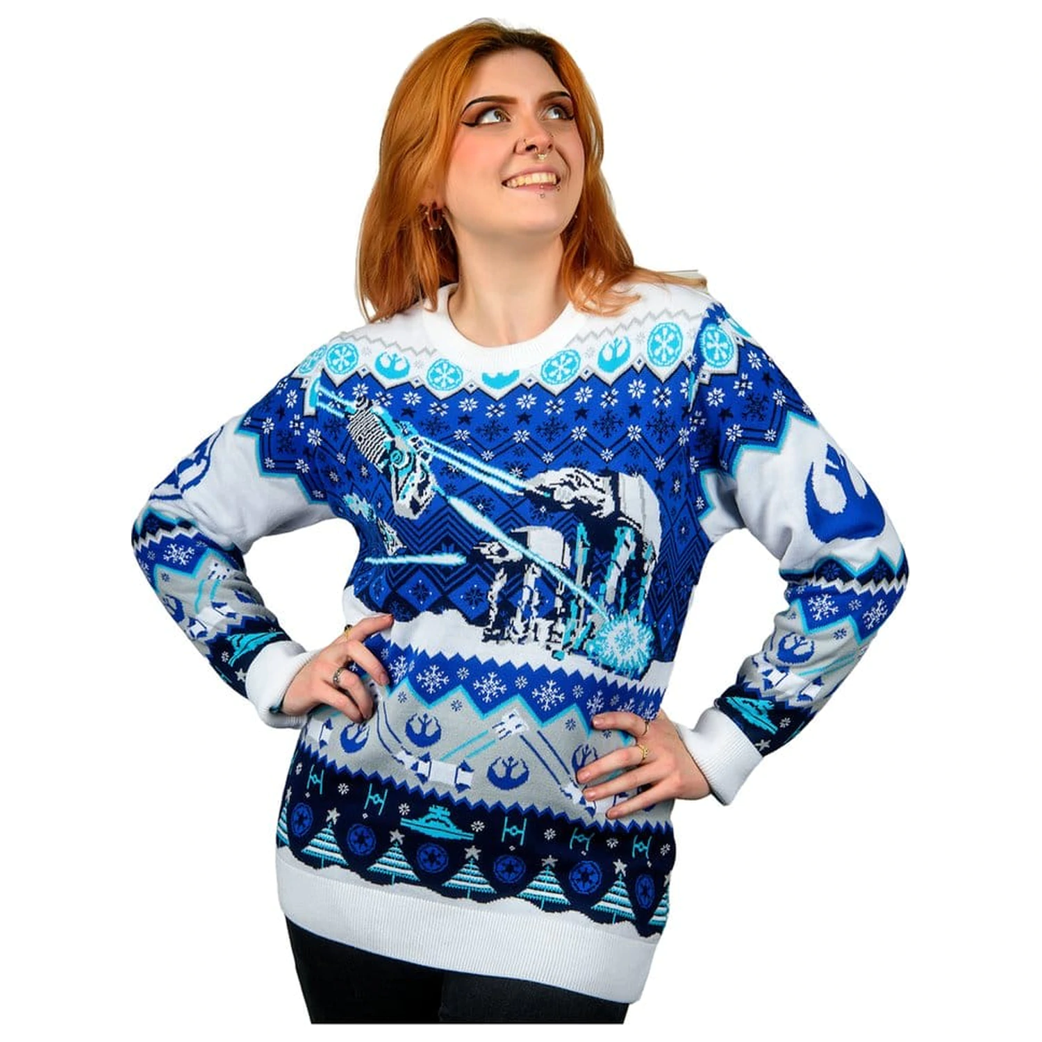 Świąteczny sweter Star Wars AT-AT Assault zdjęcie produktu