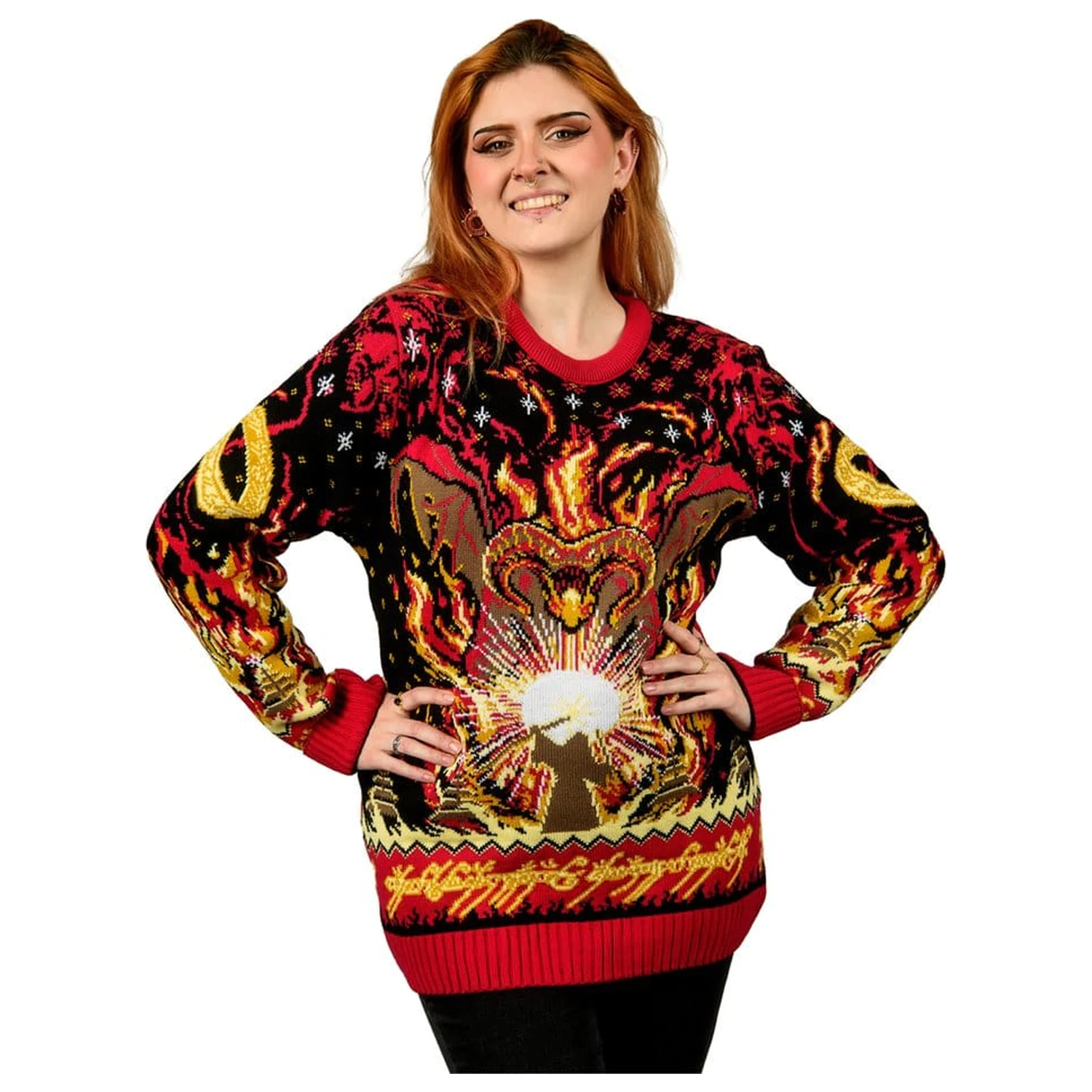 Lord of the Rings świąteczny sweter Balrog zdjęcie produktu