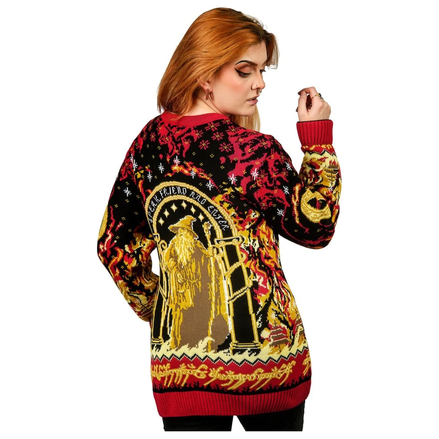 Lord of the Rings świąteczny sweter Balrog zdjęcie produktu