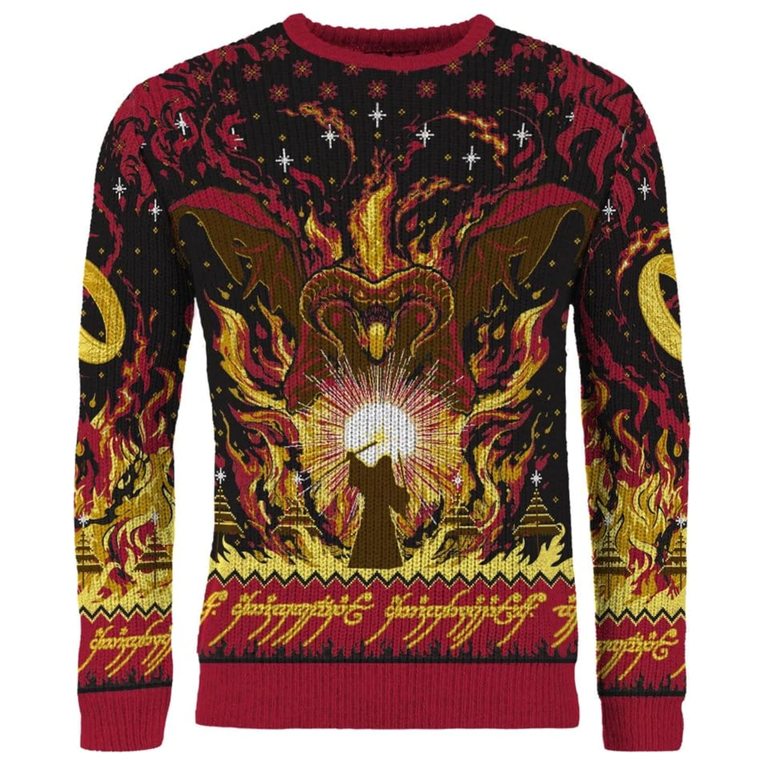 Lord of the Rings świąteczny sweter Balrog zdjęcie produktu