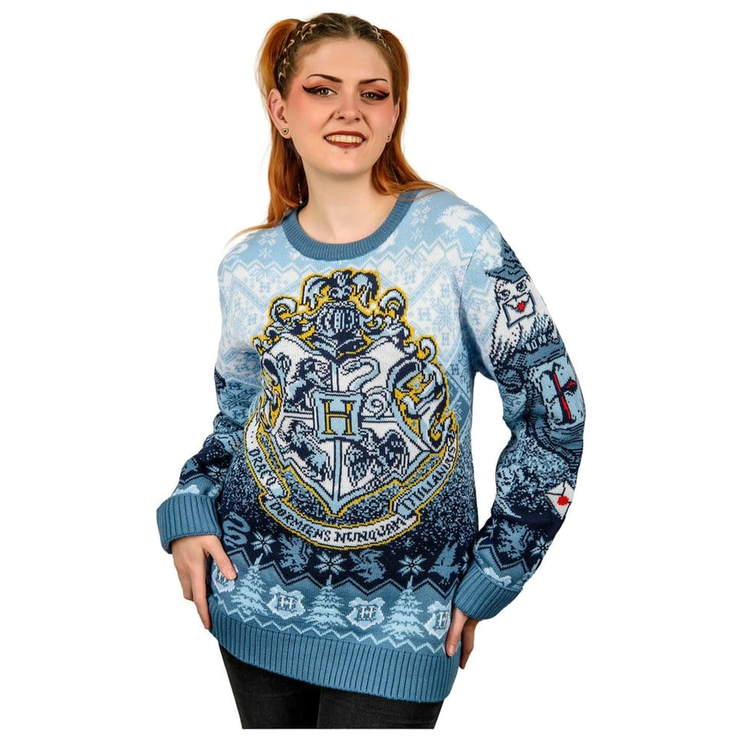 Harry Potter Hogwarts sweter świąteczny zdjęcie produktu