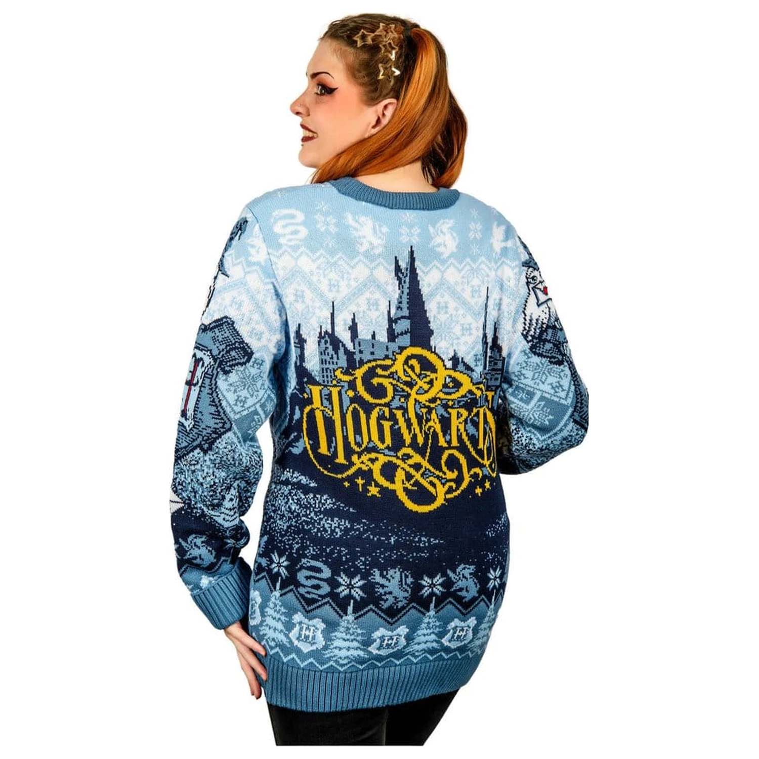 Harry Potter Hogwarts sweter świąteczny zdjęcie produktu