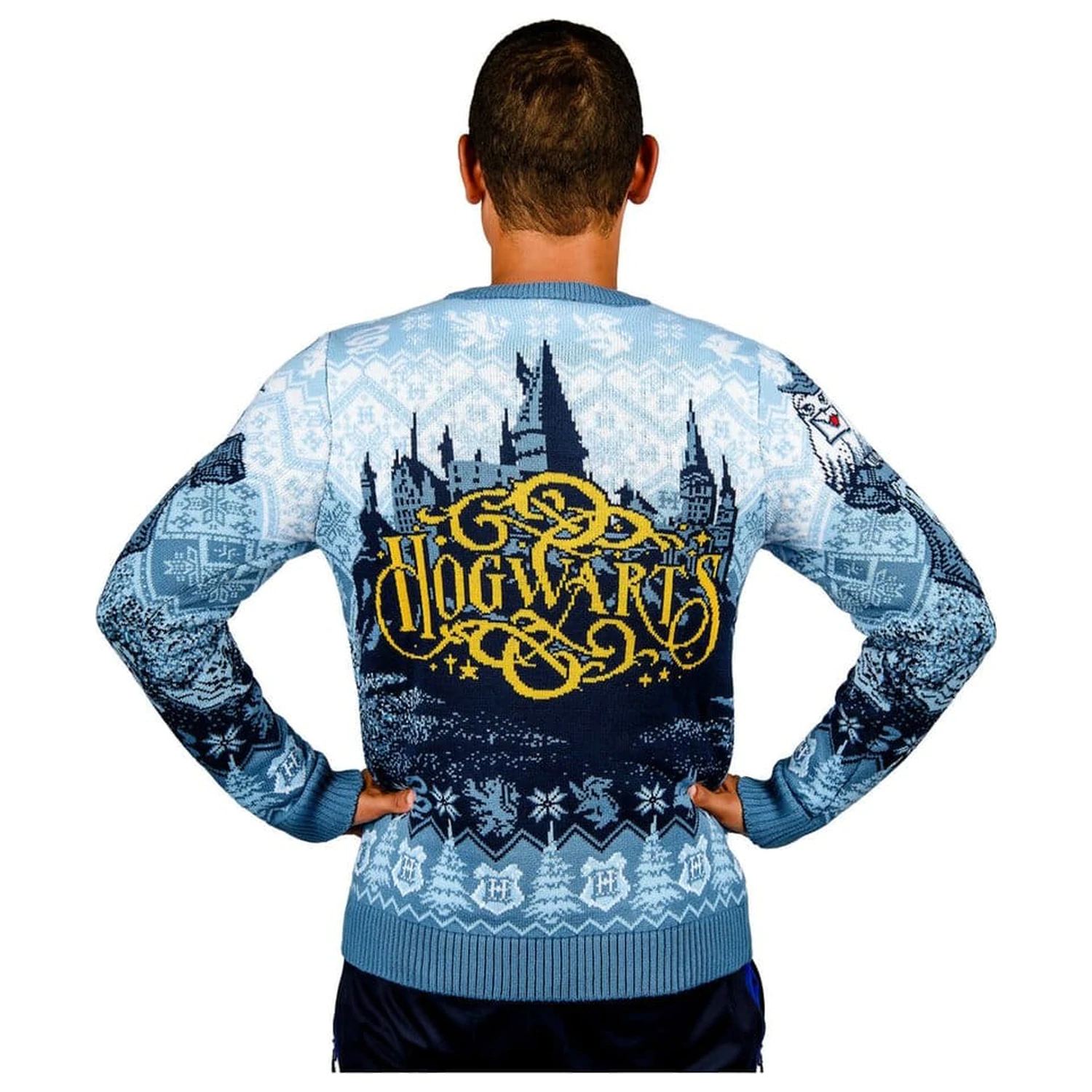 Harry Potter Hogwarts sweter świąteczny zdjęcie produktu