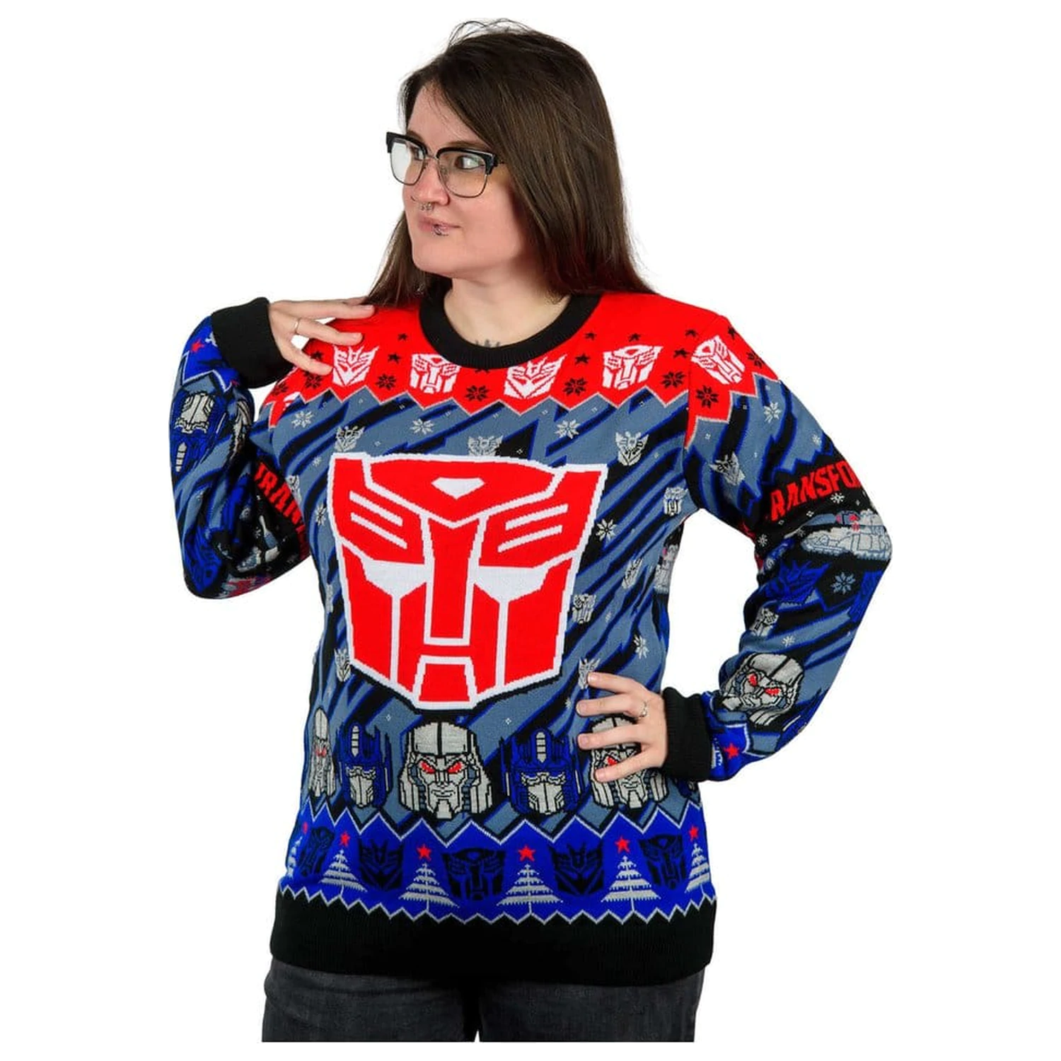 Transformers sweter świąteczny zdjęcie produktu