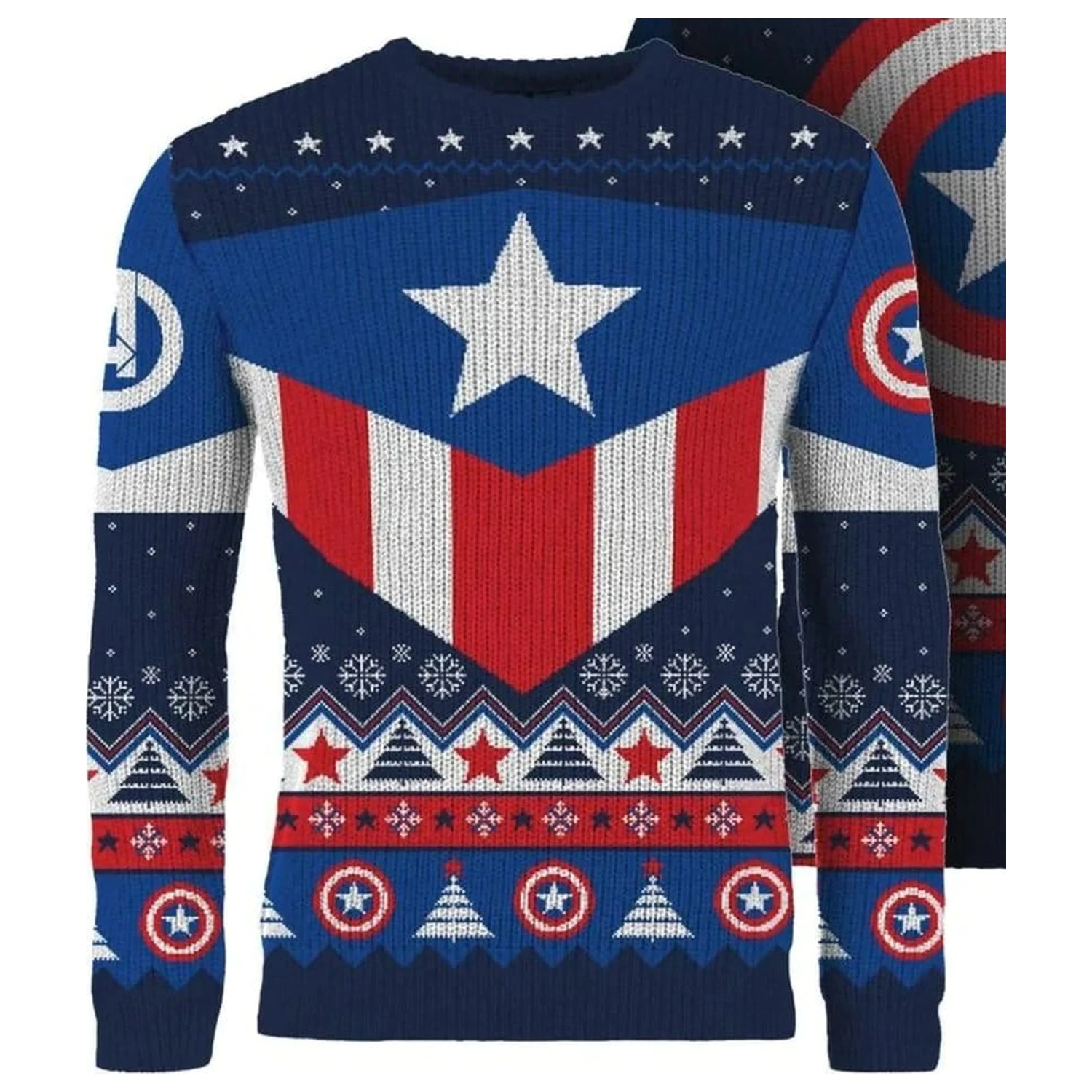 Captain America sweter świąteczny zdjęcie produktu