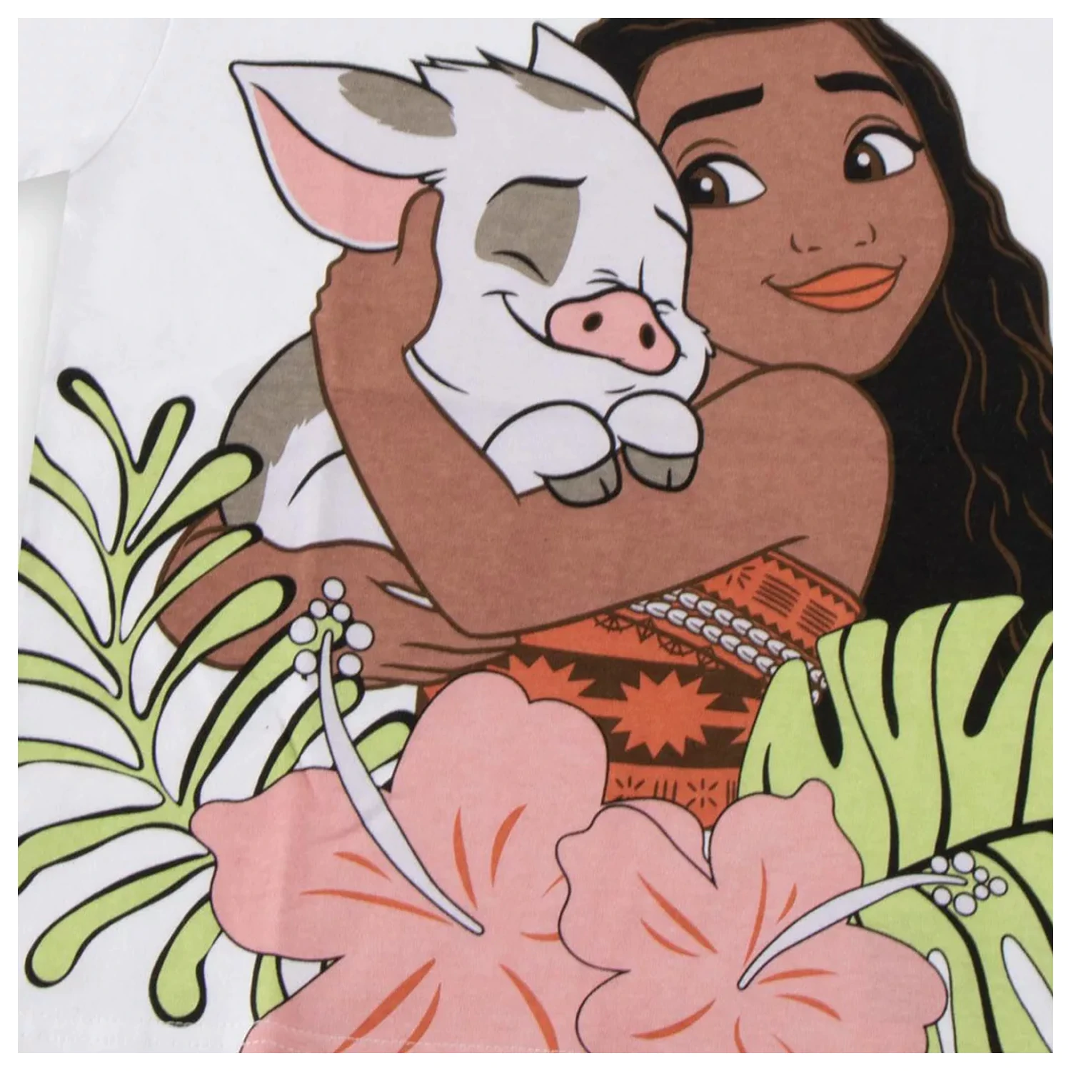 Disney Vaiana Pua dziecięca koszulka z krótkim rękawem, top zdjęcie produktu