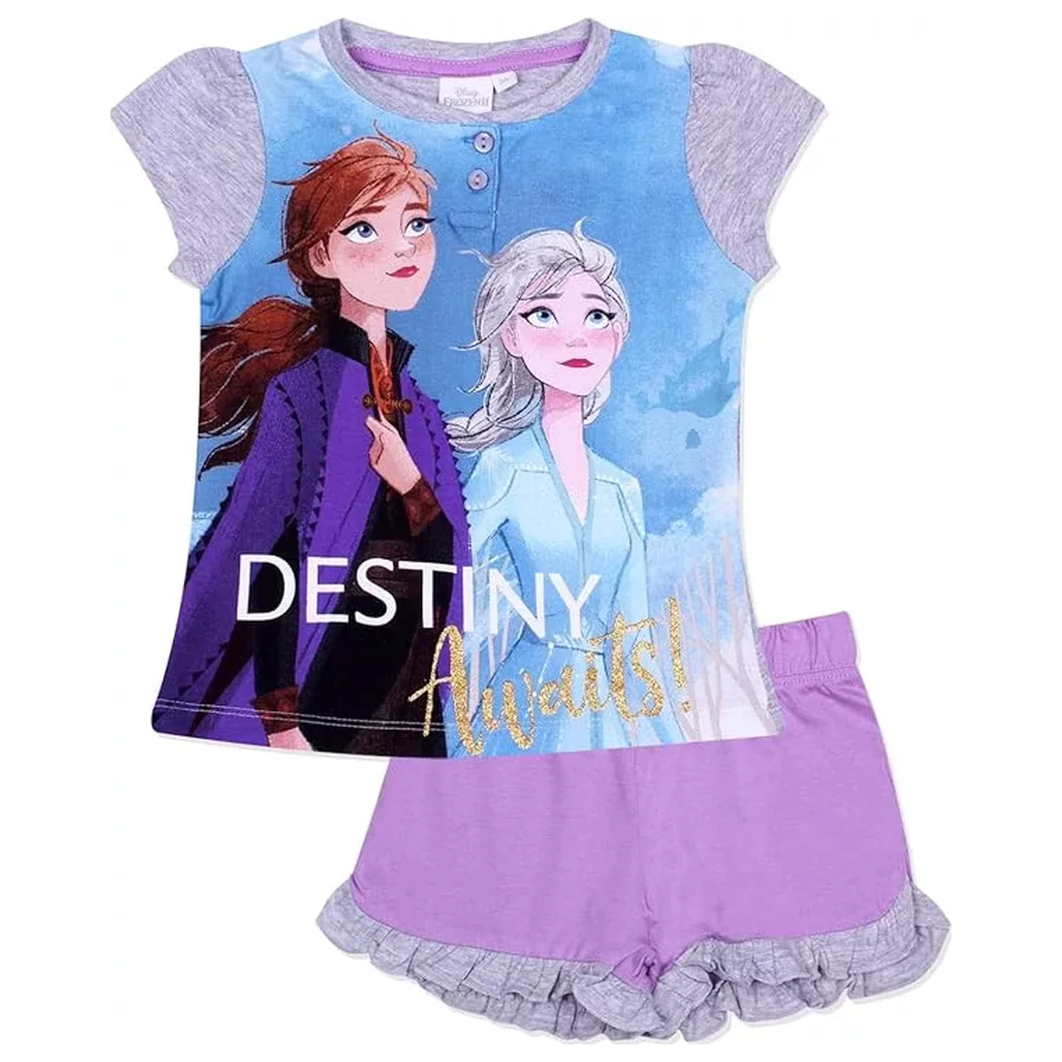 Disney Kraina Lodu Destiny Awaits krótka piżama dziecięca w ozdobnym pudełku zdjęcie produktu
