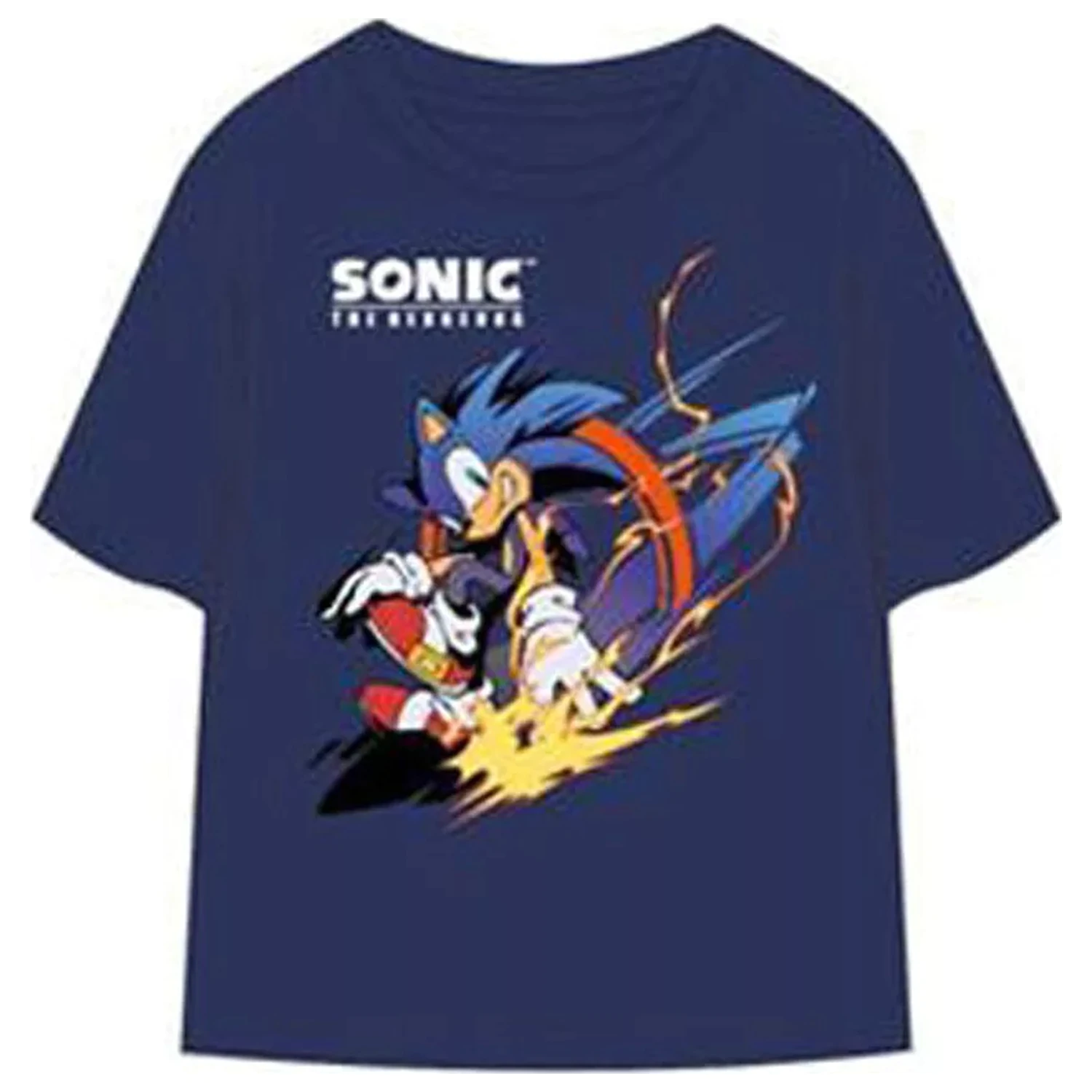 Dziecięca koszulka, top z krótkim rękawem Sonic the Hedgehog Speed Rush Blue zdjęcie produktu
