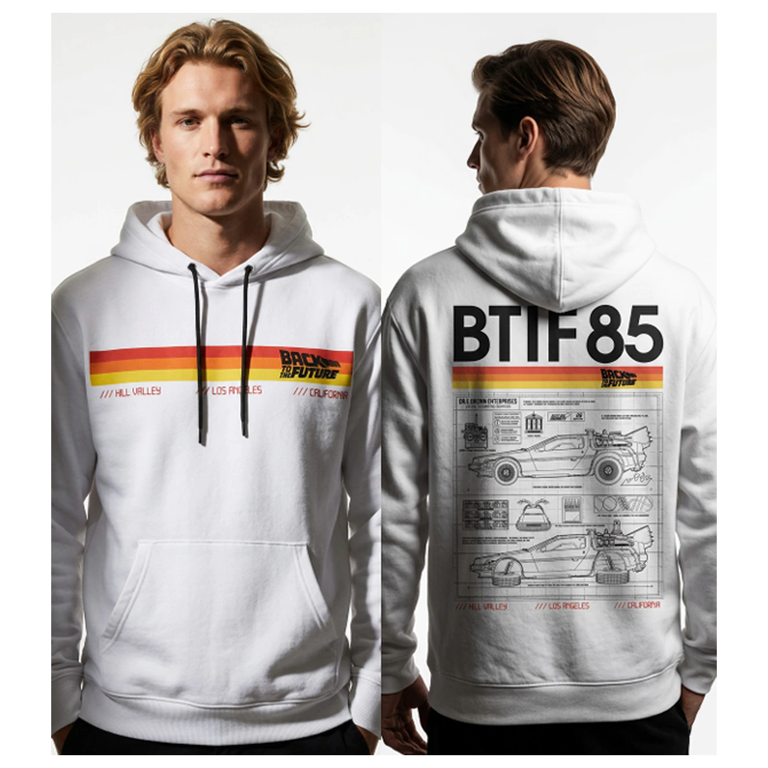 Back to the Future BTFF 35 Bluza z kapturem zdjęcie produktu
