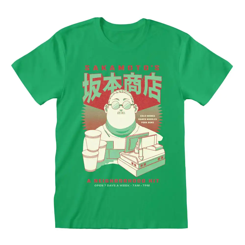Sakamoto Days T-Shirt Zielone zdjęcie produktu