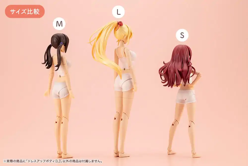 Sousai Shojo Teien Accessory Set dla figurek akcji 1/10 Dress Up Body Size L zdjęcie produktu