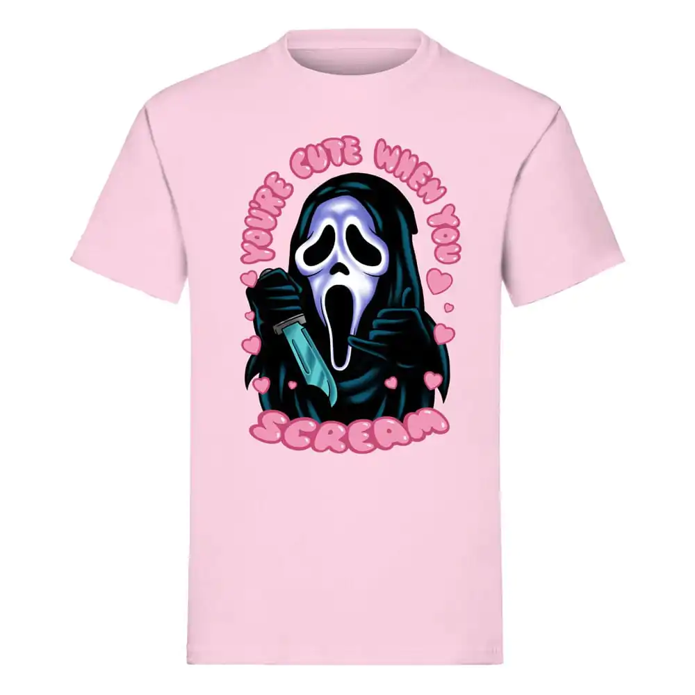 T-Shirt Krzyk Ghost Face Jesteś Słodki, Kiedy Krzyczysz zdjęcie produktu