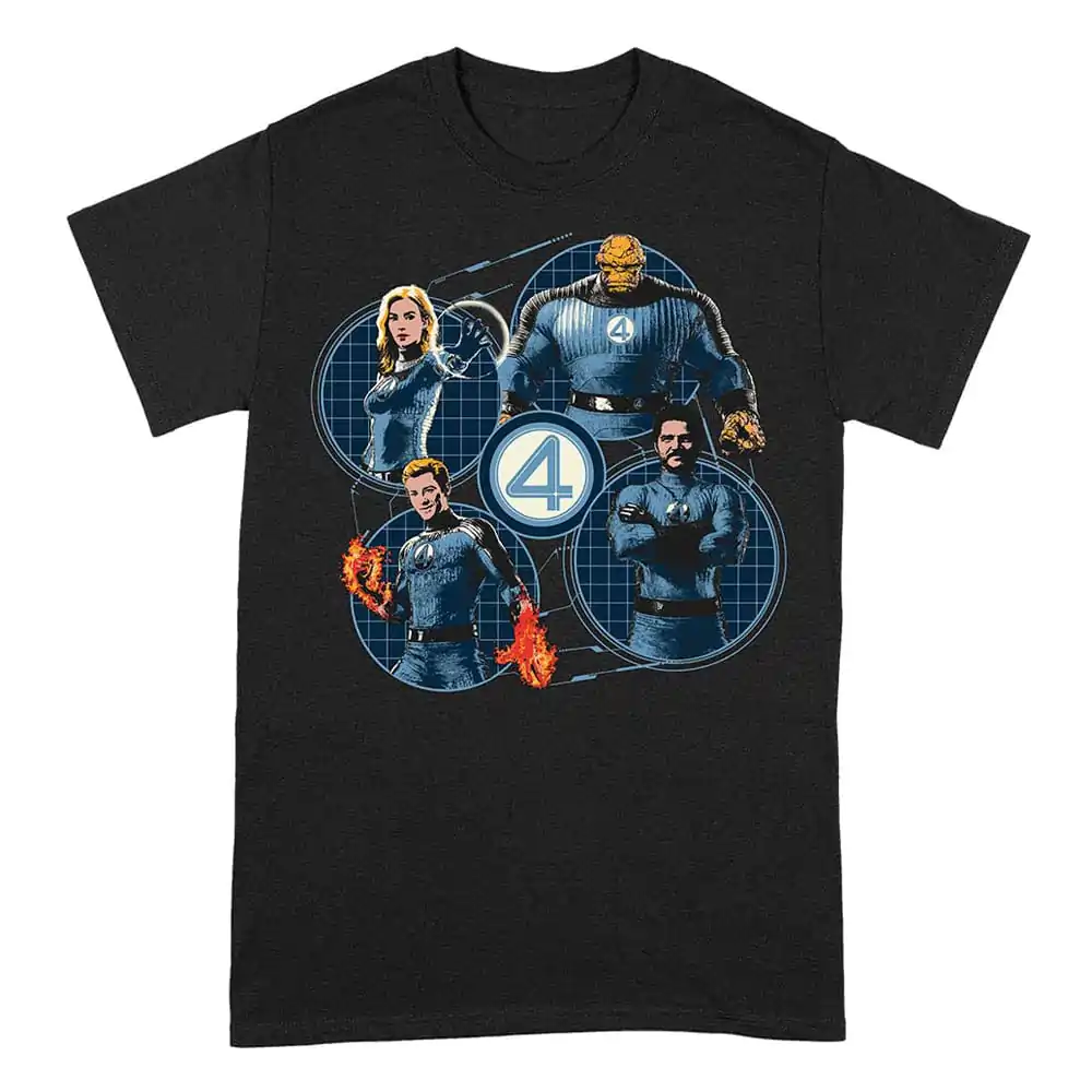 Fantastic Four koszulka Group Grid Circle zdjęcie produktu