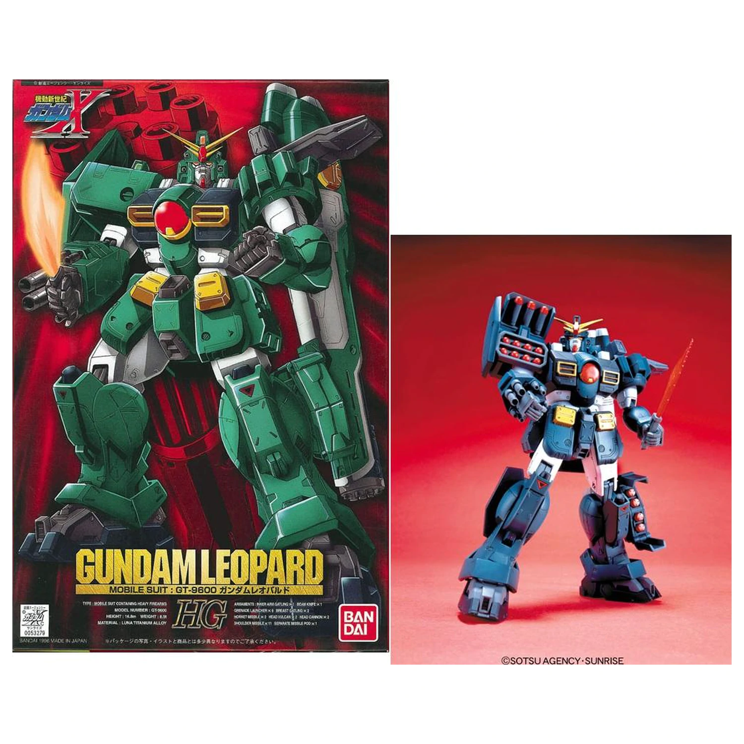 Model do sklejania 1/100 Gundam Leopard zdjęcie produktu