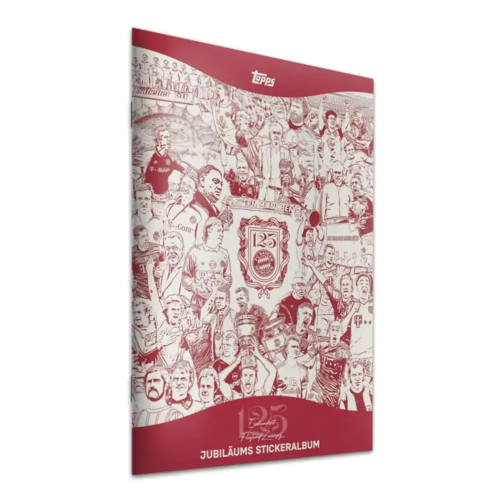 Album na naklejki z kolekcji 125 lat FC Bayern Monachium *Wersja niemiecka* zdjęcie produktu