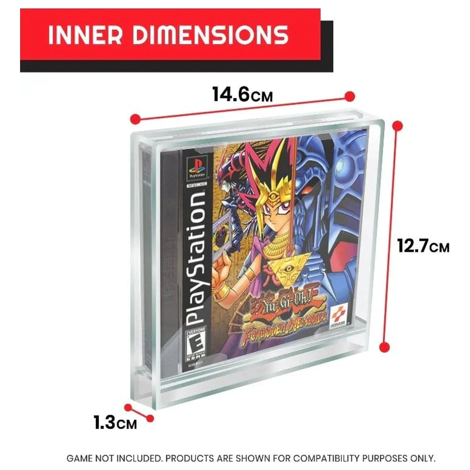 Akrylowe Etui 2-Pak dla PlayStation 1 zdjęcie produktu