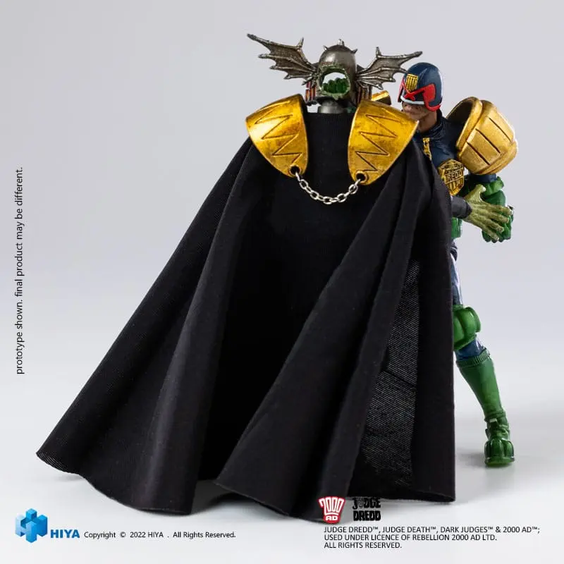 2000 AD Exquisite Mini Action Figure 1/18 Sędzia Dredd Gaze Into The Fist of Dredd 10 cm zdjęcie produktu